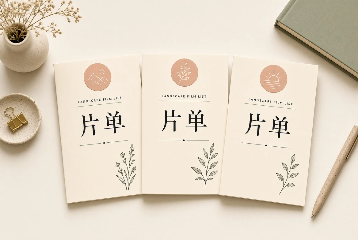 根据观看情境整理的编辑片单